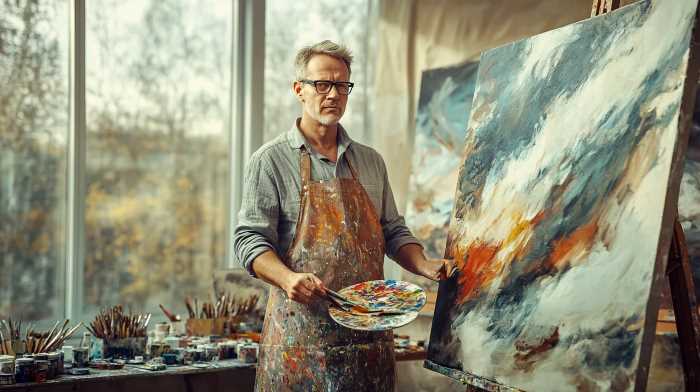 artiste contemporain